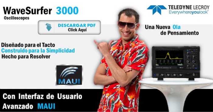 Osciloscopio WaveSurfer 3000